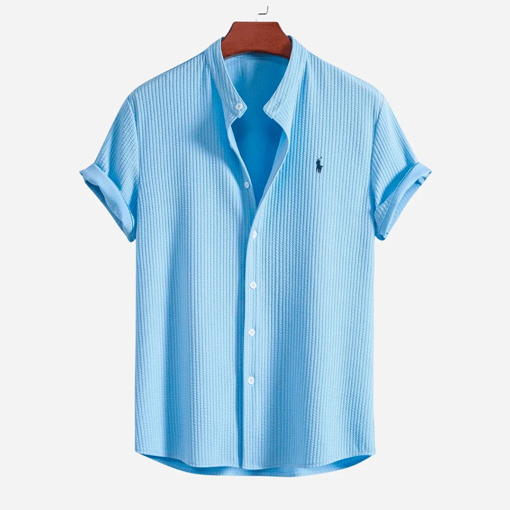 Ribbed T-Shirt for Men - RL Style & Comfort