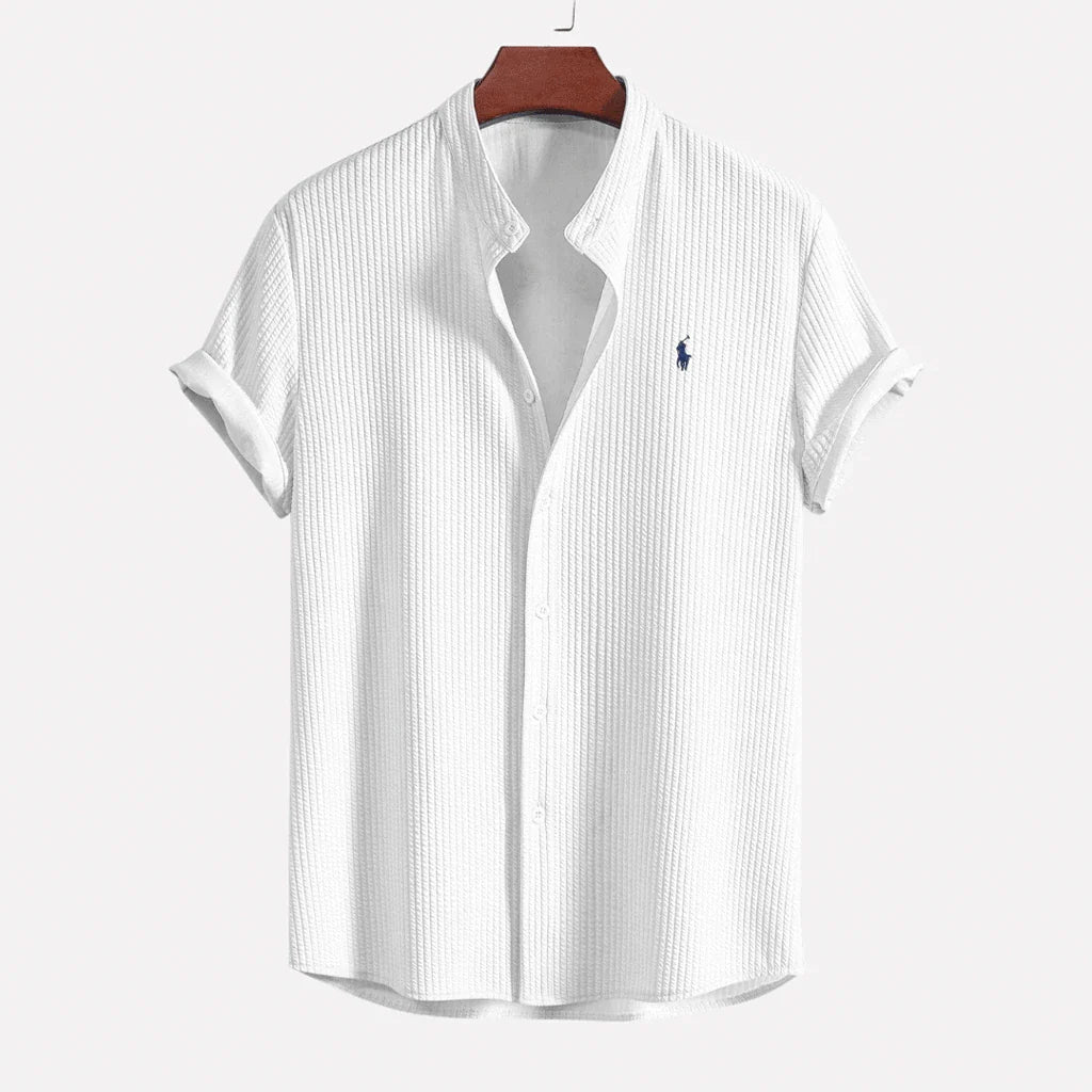 Ribbed T-Shirt for Men - RL Style & Comfort
